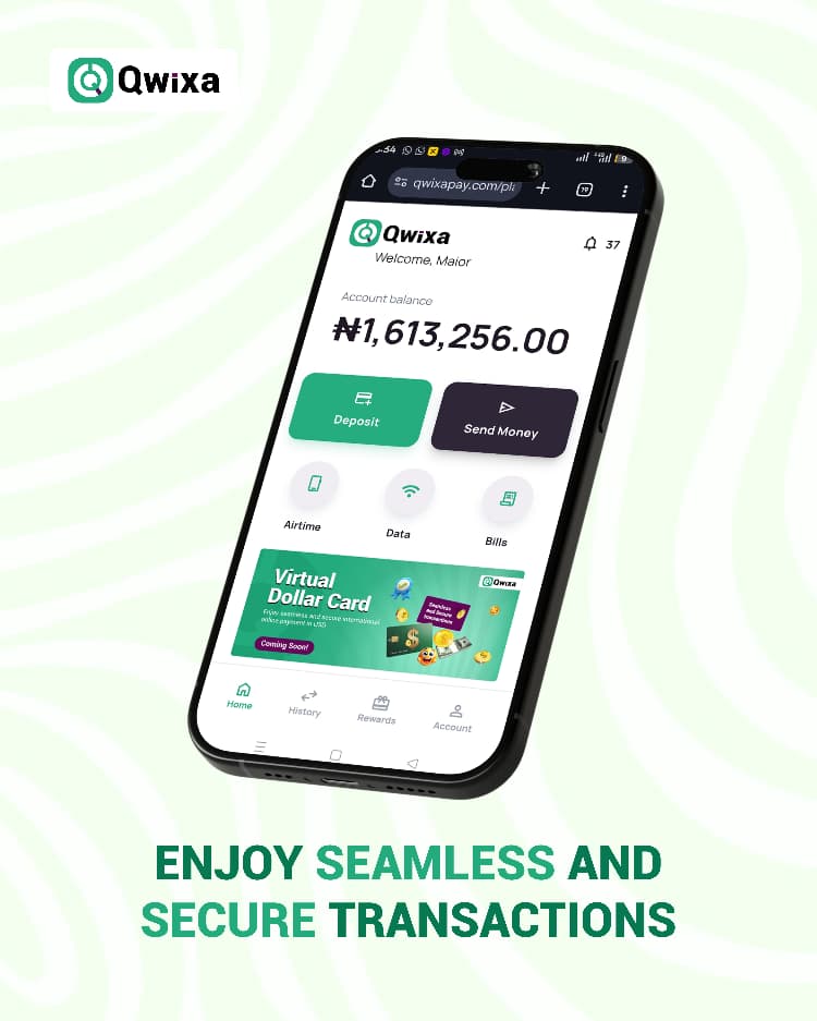 Qwixapay Platform Screenshot